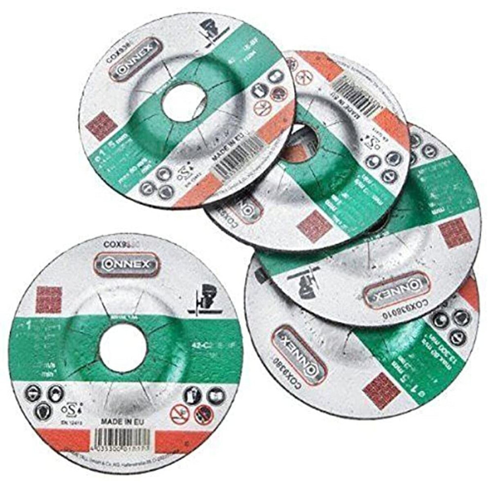 Connex Cox938016 Cutting Disc For Stone, Multi-Colour, 125 Mm 4035300768080