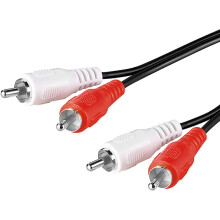 Goobay 50031 Stereo RCA Cable 2x RCA, 10 m Cable Length