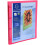 Exacompta Chroma Kreacover PP Ring Binder, 4 Ring, 15mm spine, Assorted colours, Pack 5 6