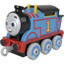 Thomas & Friends -lelujuna Thomasin painevalettu metallinen veturi, ty   nnett   v    ajoneuvo esikouluik   isille roolileikeille HBX91