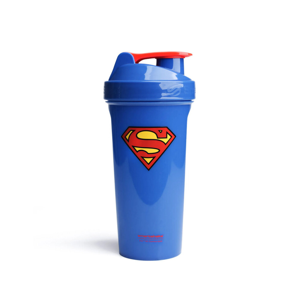 Smart Shake (Superman) Dc Comic Protein Shaker Mixer Bottle Hero Blender 800Ml