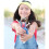 Lottie Lottie Be Kind Puppe mit Denim-Latzkleid 5