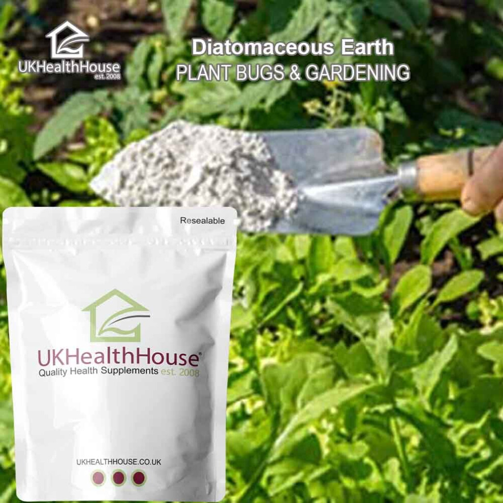 (500g Natural Diatomaceous Earth DE Pest Control Red Mite Worm Powder FEED GRADE) 100% Natural Diatomaceous Earth DE FEED GRADE