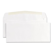 Universele UNV35209 #9 Vierkante Flap Open-Zijde Gummed Zakenenvelop - Wit (500/Doos)