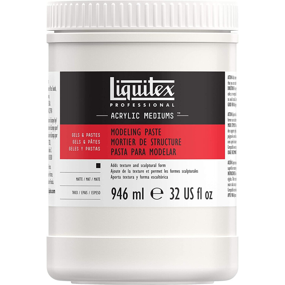 Liquitex Professional Modeling Paste Medium, 946 ml