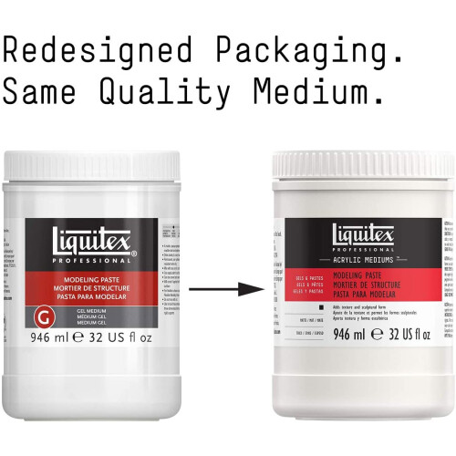 Liquitex Professional Modeling Paste Medium, 946 ml 1