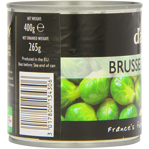 D'aucy Brussel Sprouts 400 g (Pack of 12) 2
