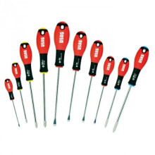 USAG 03220253 322 Sh5 Set of 5 Phillips Slotted and Cross Head Screwdrivers, 322 SH10