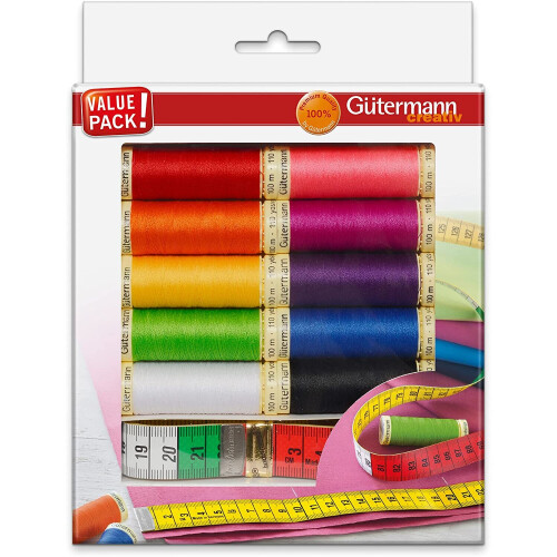 Gütermann Gutermann Thread Set, Multi-Colour, 100m 1