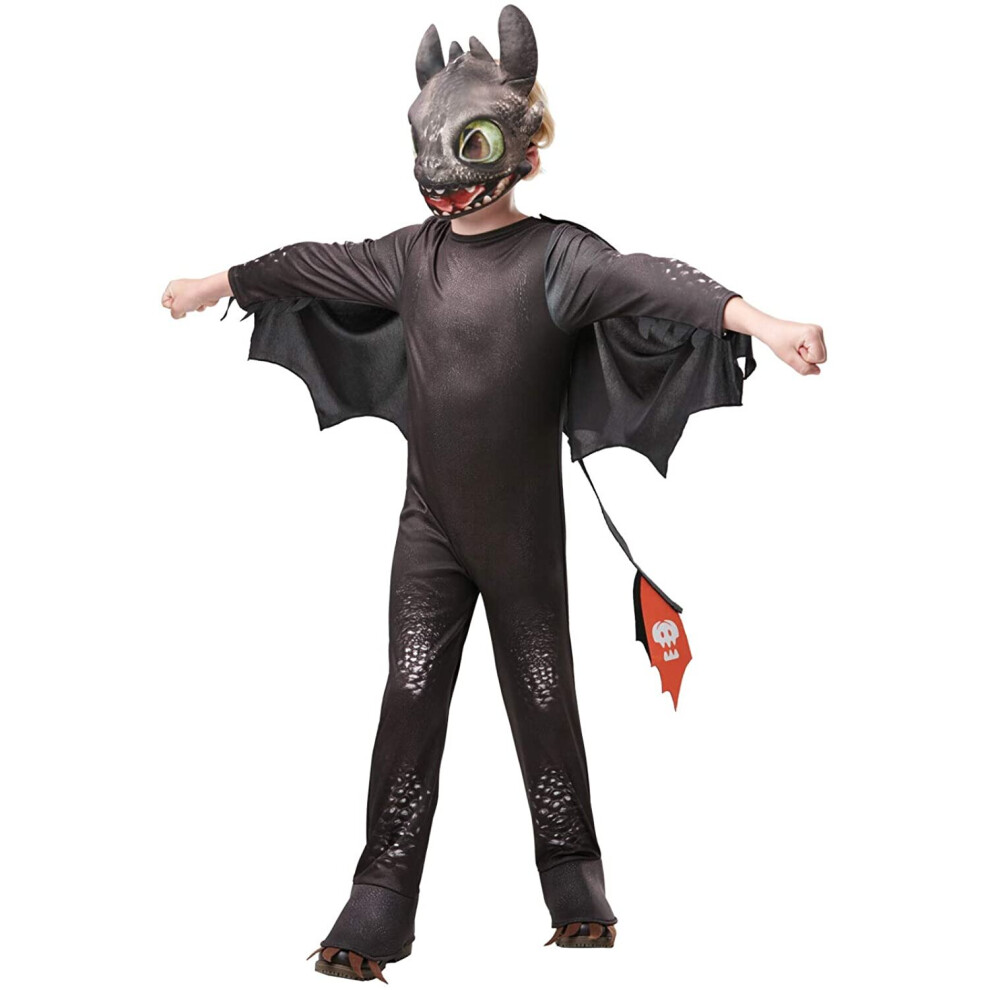 Rubies Rubie's Official How To Train Your Dragon - Toothless Dragon, Childs Costume Deluxe