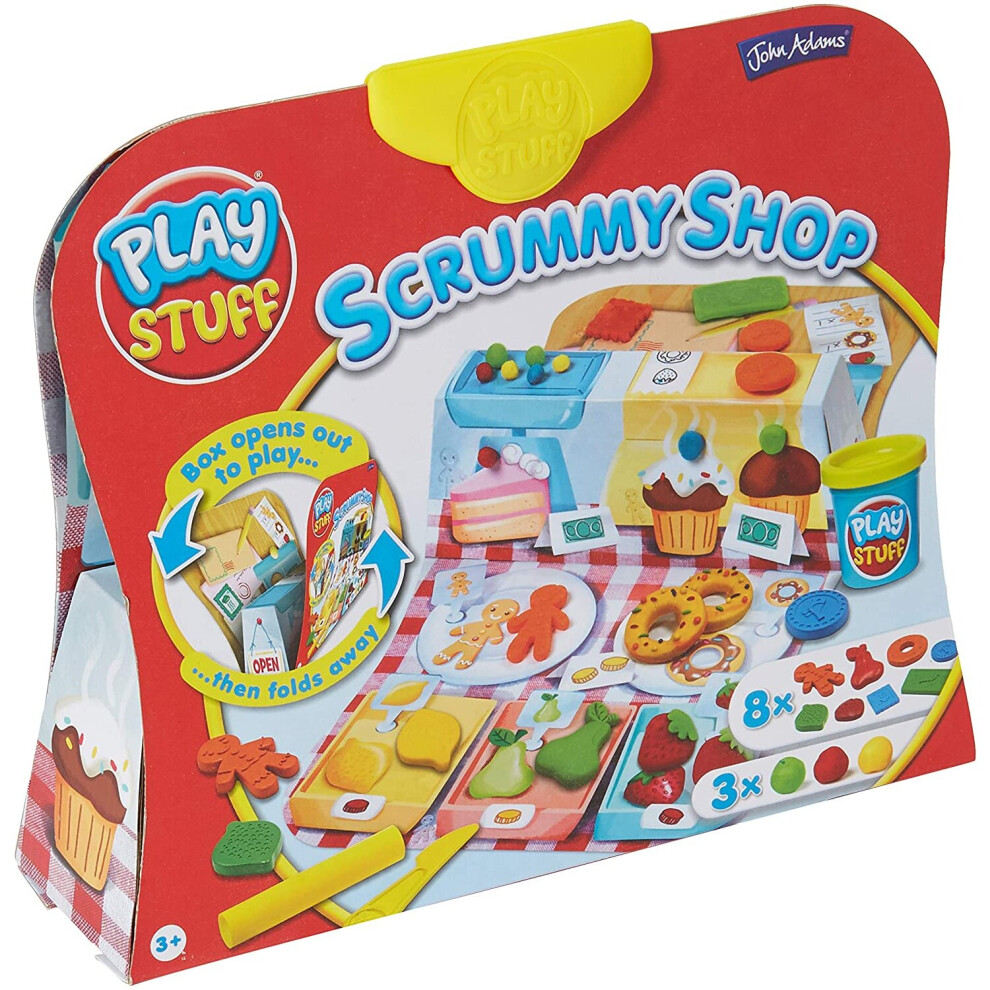 John Adams 10628 Playstuff Dough 'Scrummy Shop', Multi-Colour