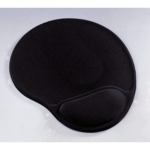 Q Connect Gel Mouse Mat - Black