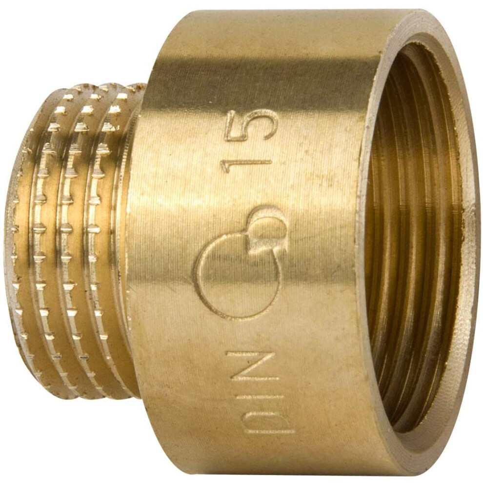 3/4Â Female X 1/2Â Male Bsp Brass Round Pipe Connection, Reducer, Adaptor 5907610220338