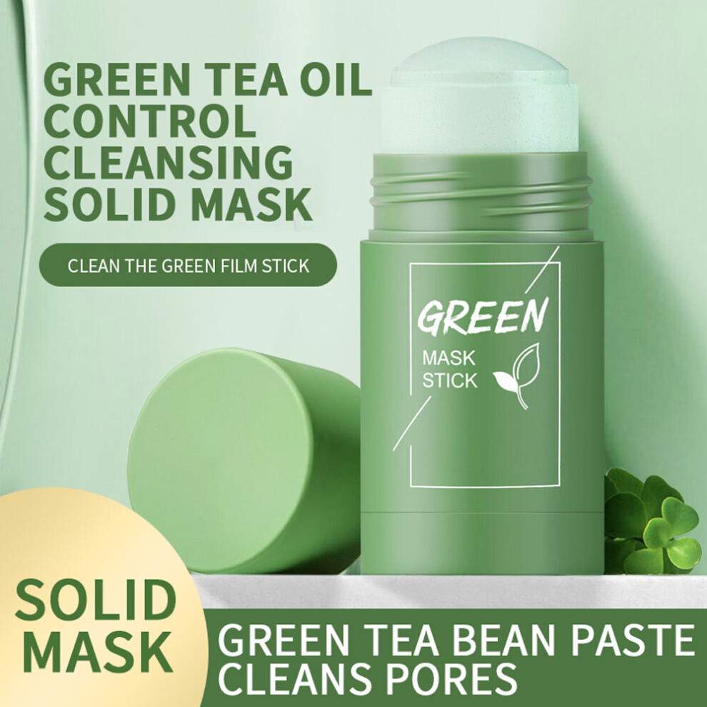 Green Tea Natural Purifying Clay Facial Mask Stick