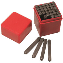 Hilka 62990036 36 Number and Letter Punch Set