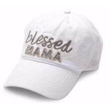 Pavilion 142805 Blessed Mama Hat - White