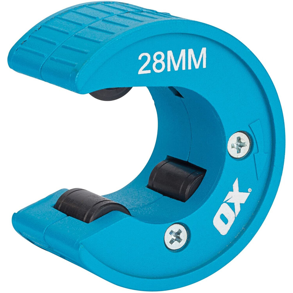 OX OX-P448528 Pipe Cutter - Pro Series Copper Pipe Cutter - Pipe Slice Tool - Blue - 28 mm