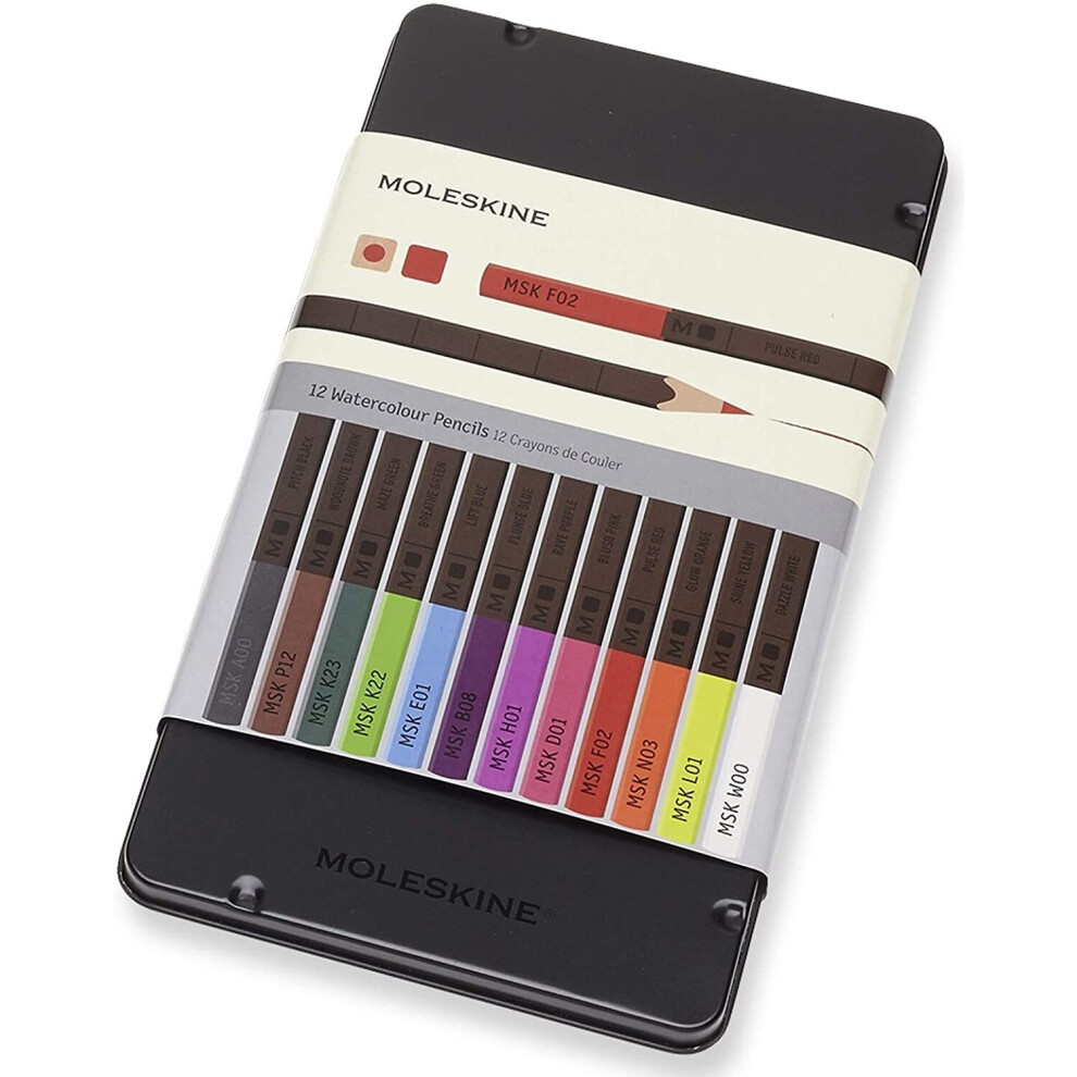 Moleskine Watercolor Pencils (12 Colors)