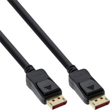 InLine® DisplayPort 1.4 cable, 8K4K, black, gold-plated contacts