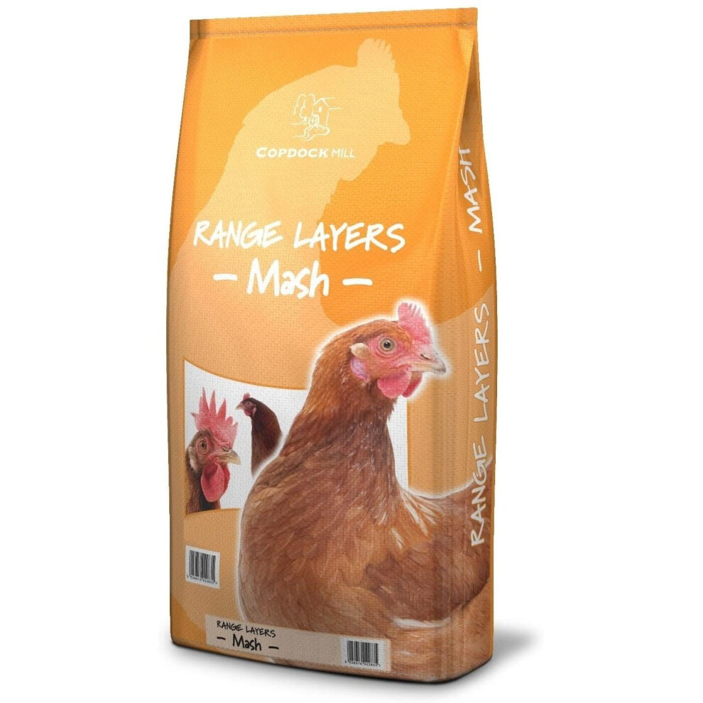 Copdock Mill Range Layers Mash, Complete Feed for Poultry, 5kg, Chickens, hens, roosters, from