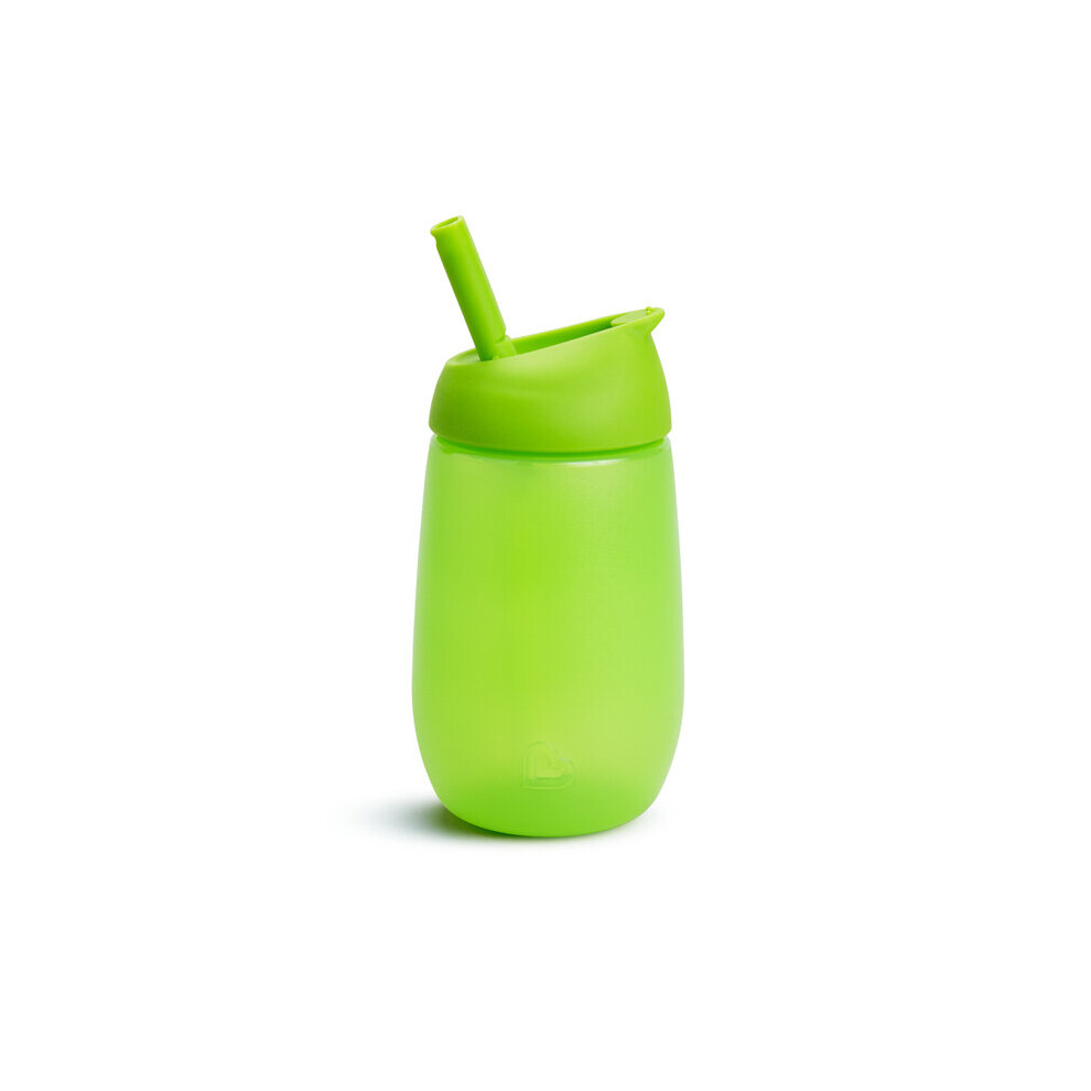 Munchkin Simple Clean Straw Cup Kid's Feeding Aid Green 296ml