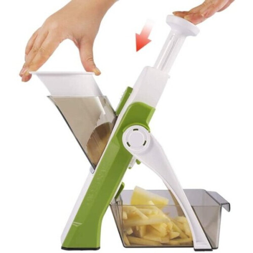 (Blue) Kitchen Vegetable Slicer Kitchen Gadgets 2