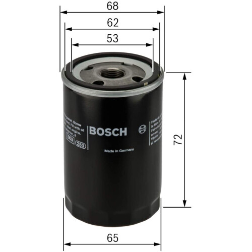 Bosch Bosch P2028 - Oil Filter Car 1