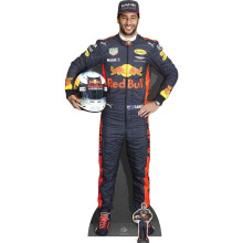 Star Cutouts Ltd CS664 Daniel Ricciardo, Cardboard, Multi-Colour, 178 x 85 x 178 cm