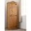 Corona 1 Door Wardrobe Distressed Waxed Pine 6
