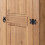 Corona 1 Door Wardrobe Distressed Waxed Pine 3