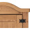 Corona 1 Door Wardrobe Distressed Waxed Pine 8