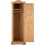 Corona 1 Door Wardrobe Distressed Waxed Pine 5