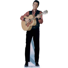 Star Cutouts Cut Out of Elvis Singing with Guitar