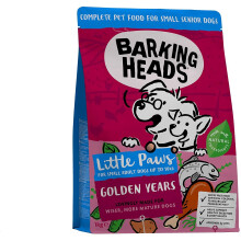 Dry Dog Food For Small Breed Senior Dogs, Chicken & Fish|4 x 1kg