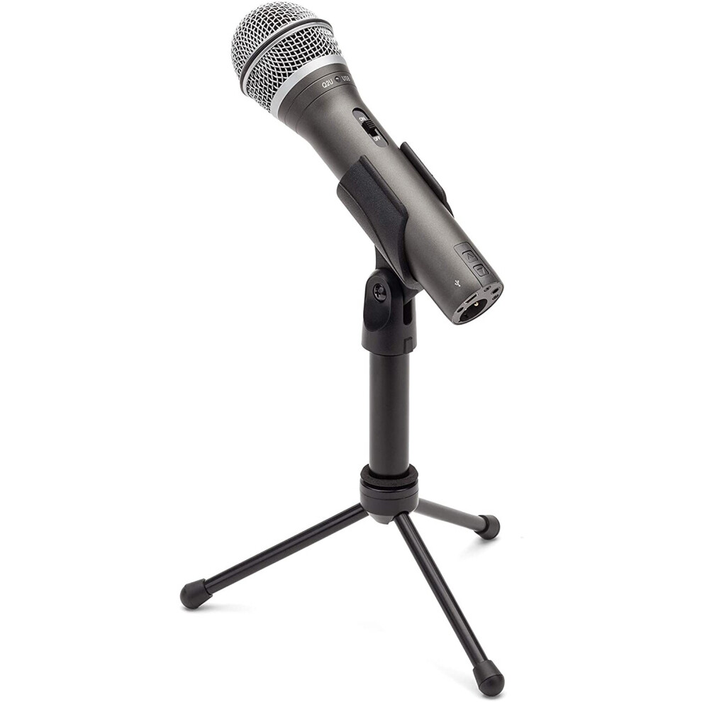 SAMSON Q2U Recording and Podcasting Pack - USB/XLR Dynamic Microphone with Accessories