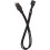 Corsair Corsair 30 cm Black Premium Braided Sleeved Front Panel Extension Kit 8