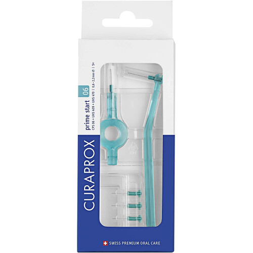 Curaprox Curaprox CPS 06 Interdental Starter Kit, Turquoise, 19 g, CPSK-06