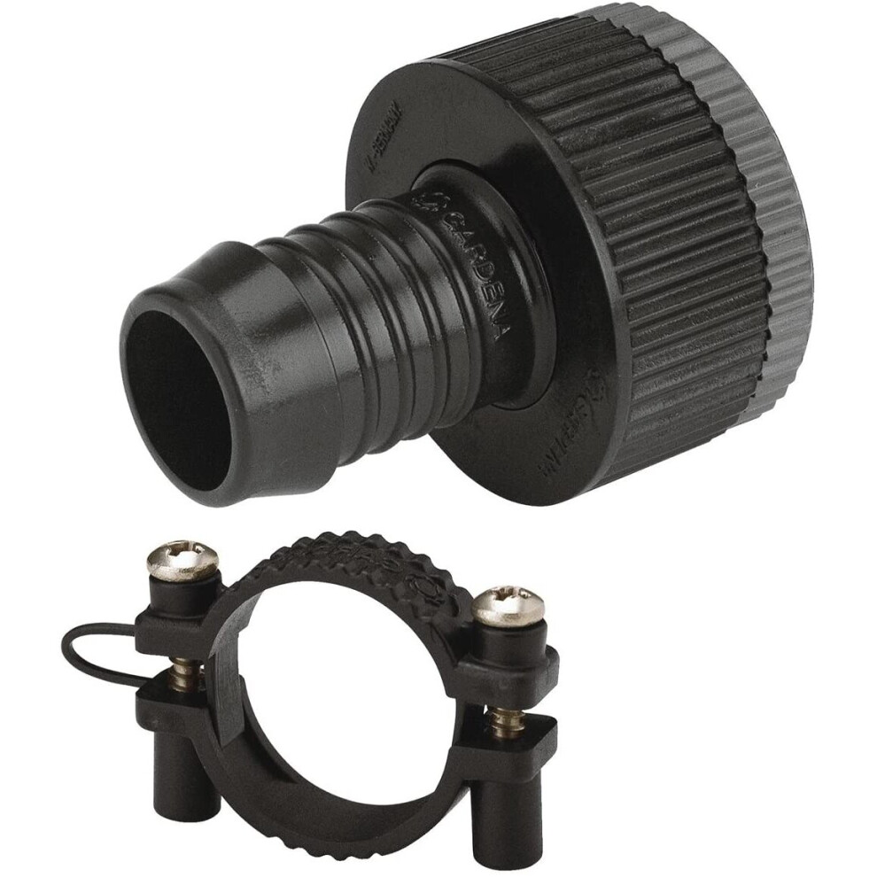 GARDENA Sprinklersystem adapter piece: Tap connection piece, accessories for GARDENA Pipeline and Sprinklersystem, for a pressure-resistant hose