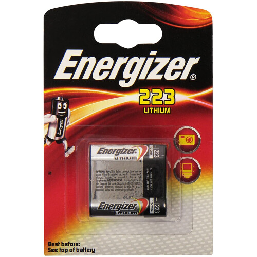 Energizer Energizer Photo 223 Battery Lithium - Single Pack