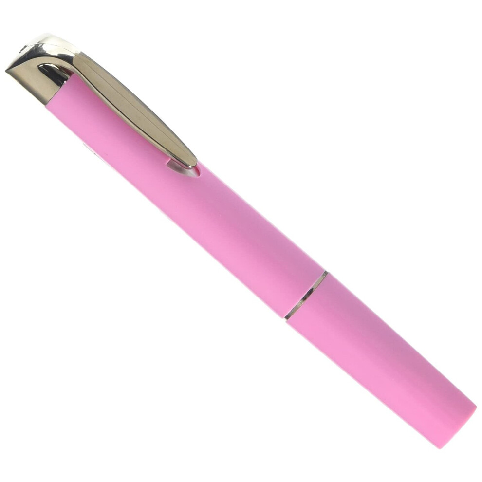 Timesco D85.025 Pen Torch Reusable With Batteries, Pink