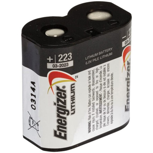 Energizer Energizer Photo 223 Battery Lithium - Single Pack 2