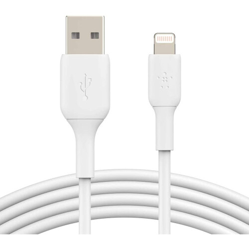 Belkin BELKIN - cable - Cable Lightning USB-A 2M, Blanco 2