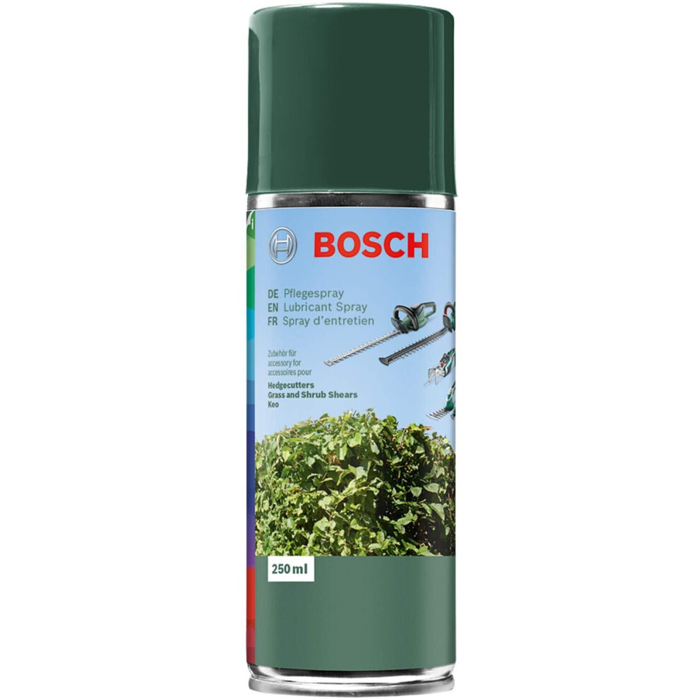 Bosch 1609200399 Lubricant Spray for Hedgecutters, Grass and Shrub Shears, Keo 250 ml