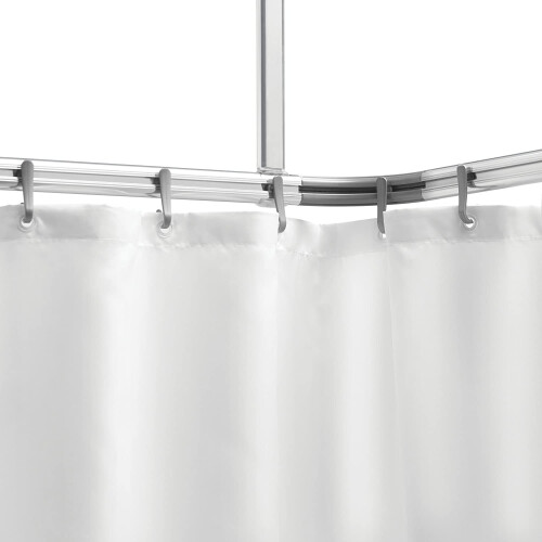 Sealskin Easy Roll Hooks, Matt Aluminium, 2.3 x 5.2 x 1 cm 2