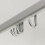 Sealskin Easy Roll Hooks, Matt Aluminium, 2.3 x 5.2 x 1 cm 4