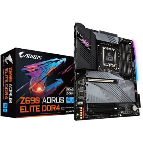 Gigabyte Gigabyte X690 Aorus Elite Ddr4 Motherboard Intel Socket 1700 12Th Gen Atx Fast 2 Z690 AORUS ELITE DDR4