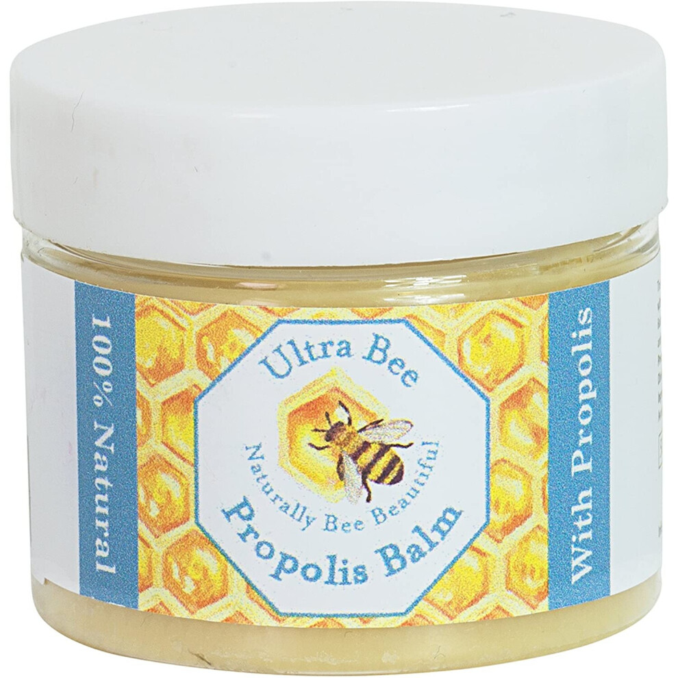 Ultra Bee Health Ltd Ultra Bee Naturally Bee Beautiful 100% Natural Propolis Balm (+10% Propolis) Handmade 100Ml