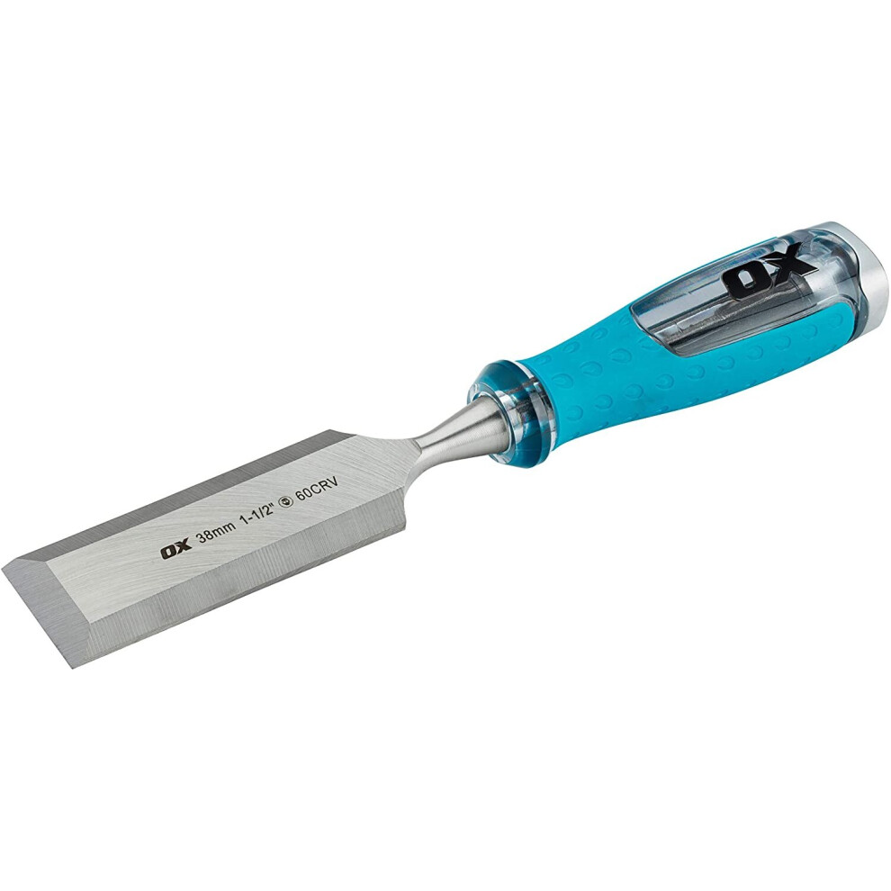 OX Tools OX-P371138 Pro Heavy Duty Wood Chisel-38mm, 38mm