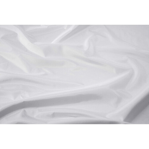Croydex Croydex Hookless Textile White Shower Curtain, No Curtain Rings Required 2