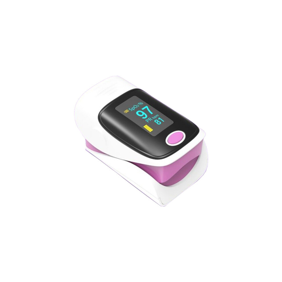 (Purple) Blood Pressure Monitors Fingertip Heart Rate Monitor With Pulse Oximeter